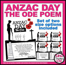 The ships sailing over yonder Anzac Day The Ode Poem Two Size Formats Aus Nz Uk Compatible