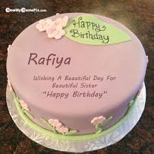 Special Birthday Cake For Sister In Law Personalized Birthday Cake With Sister Name Wishes Profile Pictures In 2020 Happy Birthday Cakes Birthday Cake With Photo Birthday Cake Writing