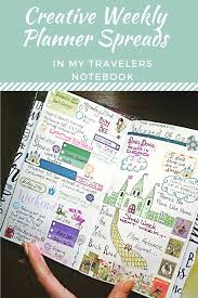 Creative Weekly Planner Spreads And Layouts Bullet Journal Inspiration Planner Planner Inspiration