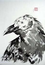 Chinese Art Raven Crow Crow Art Art Raven Art