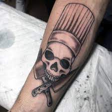60 Chef Knife Tattoo Designs For Men Cook Ink Ideas Knife Tattoo Tattoo Designs Men Cooking Tattoo