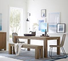 west dining table with bench