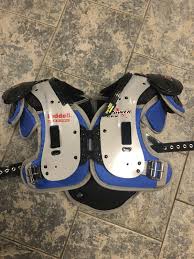 Riddell Custom Power Extreme Shoulder Pads Cpx With Cpk Stacked Shoulders