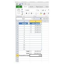 How To Make A Thermometer Chart In Microsoft Excel 2010