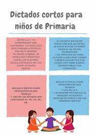 Dictados Cortos Y Divertidos Para Ninos De Primaria