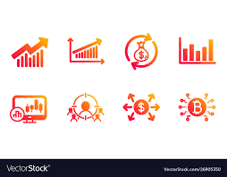 Demand Curve Money Exchange And Candlestick Chart