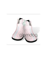 535 Ботинки кожа-дырочка - в интернет магазине одежды для собак GlamDog.Ru