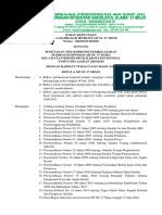 87 tanggal 24 oktober 1998 yang dikeluarkan notaris lalu sribawa sh di mataram. Sk Ketua Ponpes Tanggul Hasan