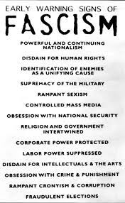 Fascism is an economic scheme where titular ownership of private property exists, but only under tight government these are what i consider to be the warning signs of fascism. Lars Oberg On Twitter Early Warning Signs Of Fascism Fascism Warning Signs Early Warning Signs Early Signs