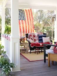 Here Are The Best Ways To Decorate With Red White And Blue Year Round Blue Outdoor Decor Porch Decorating Decor