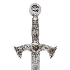 'what if she cuts herself?' that will be an important lesson.. Knights Templar Sword Silver Mylineage