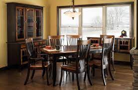 Among the three, rectangular dining tables are the most common. Aragon Two Toned Dining Set Countryside Amish Furniture