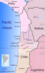 Bolivia's border with peru is on the northwestern side of bolivia. Boundary Treaty Of 1866 Between Chile And Bolivia Wikiwand