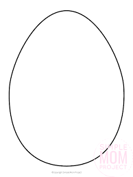 Free printable small easter bunny template. Splendi Coloringges Of Easter Eggs Free Printable Egg Templates And Sheets Simple Mom Project Bunny Template Sheet Jaimie Bleck