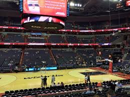 Washington Wizards Basketball Game At The Verizon Center In