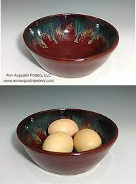 Handmade Stoneware Ceramic Cereal Pasta Prep Bowl Glazed In Food Safe Glazes Created By Ann Augustin P Food Safe Glazes Stoneware Ceramics Stoneware Pottery