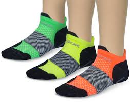 Fitsok Men S F4 Neopop Socks Pack Of 3 Black Tri Color