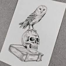 Collection by owl makes me happy. Barn Owl Tattoo Design I Made Tattoodesigns