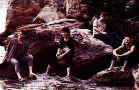 Matt Finish at Shelly Beach in 1983 after recording the Word Of Mouth  album. From left: Matt Moffitt, gone 18 years today, Jeff Clayton, Bertie  Dorsett and John Prior. Photo by Wendy McDougall.