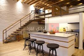 ديكور حوائط مطابخ طوب ابيض ليدي بيرد