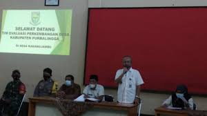 Sambutan kepala desa di acara kematian. Pelaksanaan Evaluasi Perkembangan Desa Di Kab Purbalingga Dinpermasdes