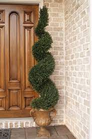 Artificial Rosemary Spiral Tree Outdoor Topiary Plant Outdoor Topiary Spiral Tree Topiary Trees
