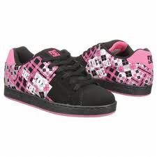 Black And Pink Womens Dc Shoes Athletics Dc Shoes Women S Pixie Black Pink Famousfootwear Com Dc Shoes Women Pixie Shoes Shoes