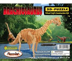 Maybe you would like to learn more about one of these? Educational Brain Teaser Design Dinosaur Model 52 Piece Pre Cut Paintable Wooden Puzzles Building Set Prehistoric Animals Themed Toy Games Inc Puzzled Brachiosaurus 3d Woodcraft Construction Puzzle Kit 1249 Toys