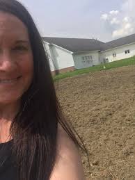 Fenced community garden at Jackson Memorial Library
