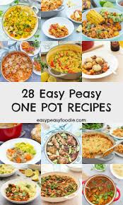 Interestingly enough, there was once a time—somewhere back in the distant '70s—when people were actually excited about cook. 28 Easy Peasy One Pot Recipes Easy Peasy Foodie