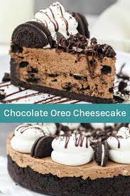 No Bake Chocolate Oreo Cheesecake Recipe Chocolate Oreo Cheesecake Savoury Cake Chocolate Cheesecake Recipes