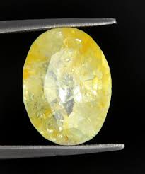 Buy 10 11 Ct Natural Ceylon Yellow Sapphire Gemstone Barishh