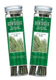 Scentsicles White Winter Fir Scented Ornament Sticks 2 Bottles 12 Total Ornament Sticks Want Additional Scented Ornaments Winter Scents Christmas Tree Scent
