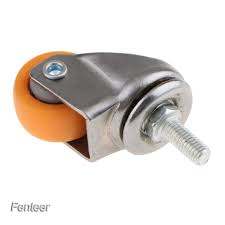 Add the casters drill the post holes and secure the receiving cylinders inside them according to the manufacturer's instructions. 1inch Stem Swivel Casters Wheels With M6 Thread Bolt For Shopping Carts Industrial Trolleys Shopee Singapore