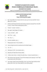 Maybe you would like to learn more about one of these? Soal Calistung Kelas 2 Sd 2019 Kunci Ujian