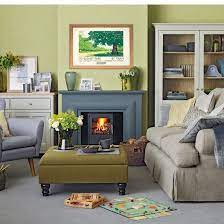 Olive Green And Grey Living Room Ideal Home Living Room Grey Living Room Green Living Room Color Schemes