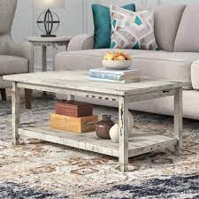 Alaterre furniture shaker cottage rectangle coffee table with open shelf, espresso. Lemmons Coffee Table Reviews Birch Lane