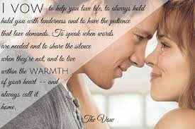 8 Movie Inspired Quotes To Use In Your Wedding Vows Movie Love Quotes Wedding Vows Quotes Vows Quotes