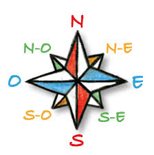 Les points cardinaux sont représentés sur les cartes géographiques par une rose des vents ; La Rose Des Vents Le Petit Prince 3