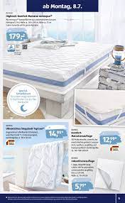 Als einer der deutschlandweit führenden supermärkte bieten sowohl aldi nord als auch aldi süd regelmäßig matratzen an. Aldi Sud Aktueller Prospekt 08 07 13 07 2019 15 Jedewoche Rabatte De