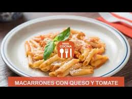 Receta de los macarrones con verduras: Macarrones Con Queso Y Tomate Recetas Nestle Cocina Youtube