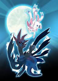 Pokemon Fairy Vs Dragon By Ken Sugimori Pokemon Pokemon Art Pokemon X