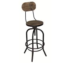 Factory Bar Stool With Back Farmhouse And Cottage Check out industry west & chen zhiyi's wooden, backless, bar height stools with round tops available in unassuming and uncomplicated, the pop bar stool features a round plastic seat with a centered hole.