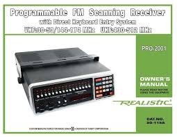 Image result for RadioShack / Realistic Pro-2000