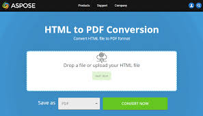 It also supports word to pdf, excel to pdf, text to pdf, webpage to pdf, png to pdf, jepg to pdf, html to pdf. Free Online Html To Pdf Converter File Format Apps Blog Aspose App