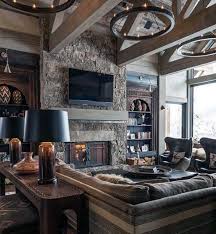 The modern hand crafted oak and antler furniture and accessories work so well with the old oak frame, but give the room a contemporary edge at the same time. Top 60 Best Rustic Living Room Ideas Vintage Interior Designs