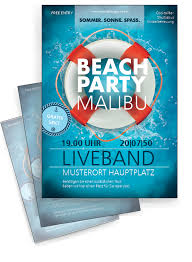 Browse design wizard's huge range of trending categories to find impressive design templates. Drucken Sie Individuelle Werbetrager Fur Ihr Event Bei Onlineprintxxl Schwimmreifen Beach Party Malibu Water Flyer Flyer Flyer Vorlage Und Such Und Find