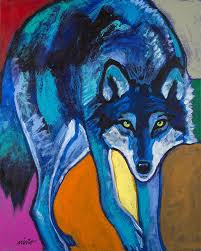 Nieto S Paintings Are Inspired By His Deep Love Of Wildlife And Native American Symbolism ネイティブアメリカン