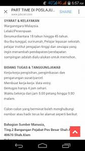 Pos malaysia berhad is a public listed company on the main board of bursa malaysia. Info Jawatan Kosong Pos Laju Info Bukit Kapar Facebook