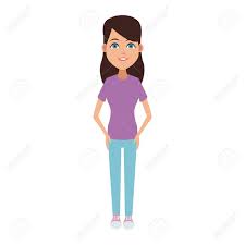 Bit.ly/stevenuniverse wonder woman in batman cartoon series. Young Woman Cartoon With Casual Clothes Icon Royalty Free Cliparts Vectors And Stock Illustration Image 100468063